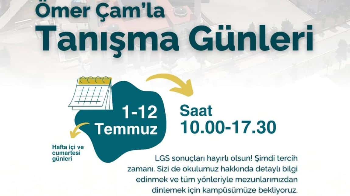 2024 LGS SONRASI OKUL TANITIM ÇALIŞMALARI DEVAM EDİYOR.